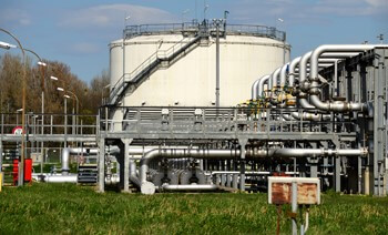 External view of an Industrial plant